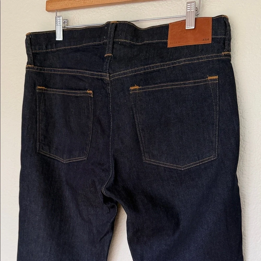 J. Crew Men's Deep Indigo Straight Jeans